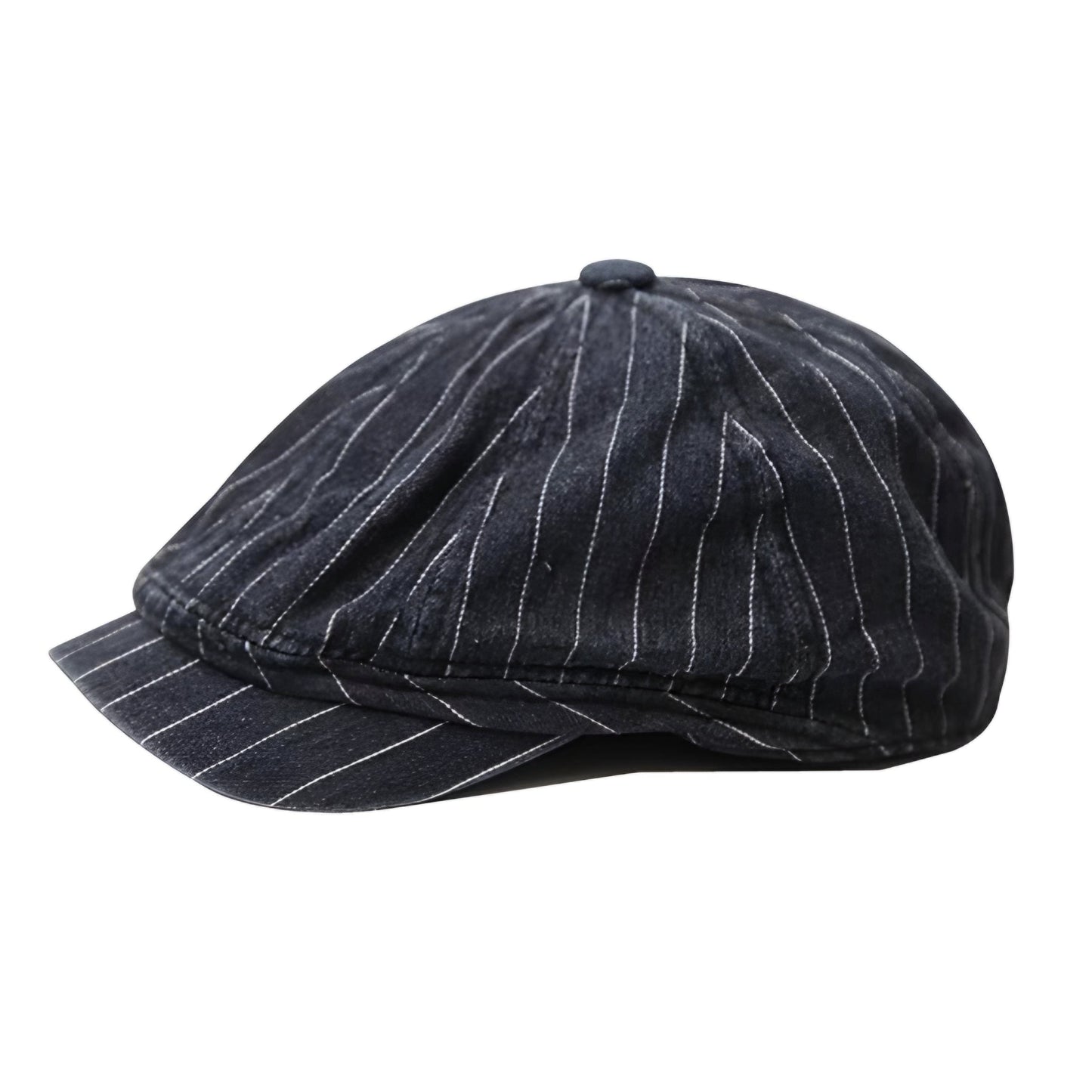 Denim Vintage Newsboy Cap