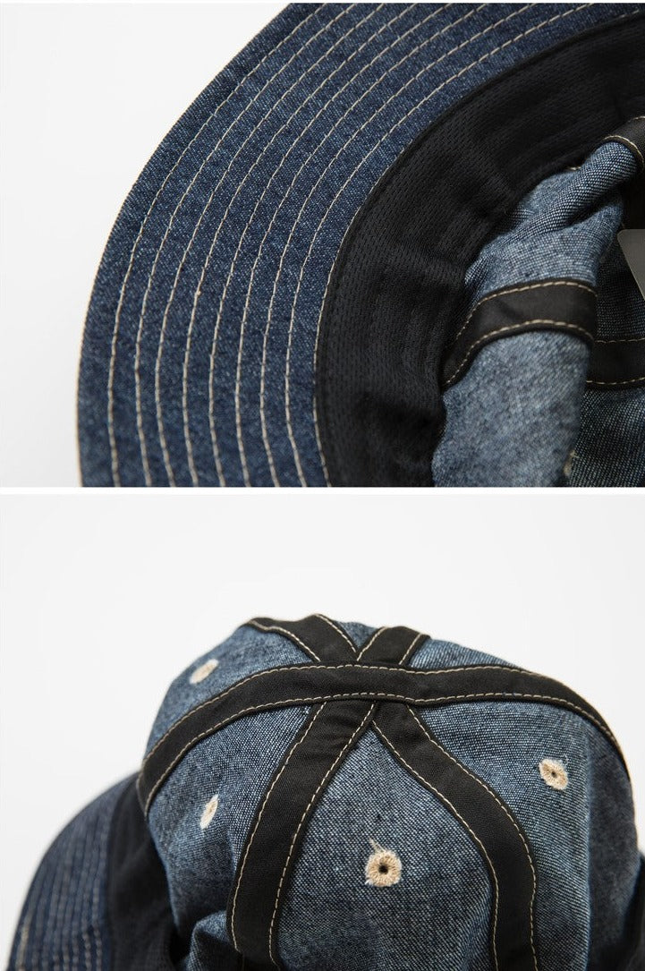 Denim Vintage Bucket Hat