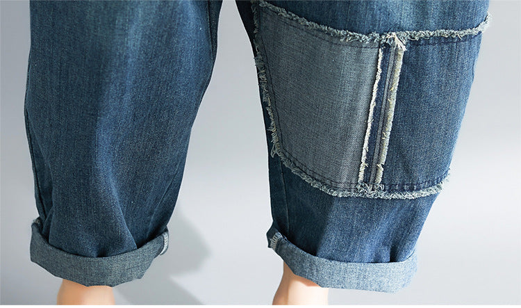 Classic Denim Plus Size Overalls - Zen Breaker