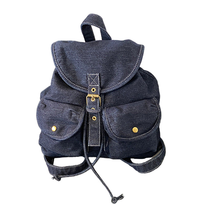 Korean Style Denim Backpack