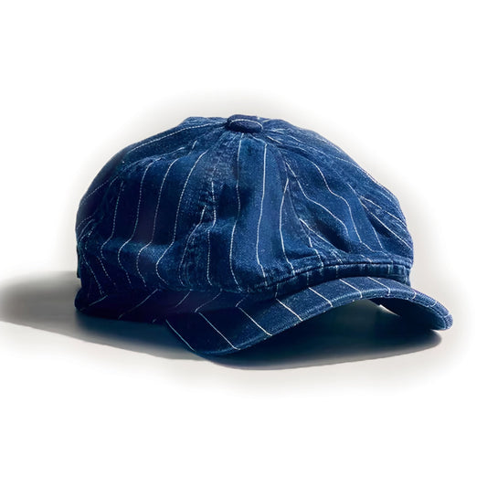 Denim Vintage Newsboy Cap